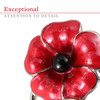  Nature of Remembrance Poppy and Native Violet Limited-Edition Brooch