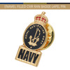  Navy Lapel Pin CIIIR