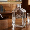 Army Italian Glass Decanter 8th Pattern