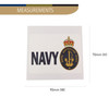  Navy Rectangular Sticker CIIIR