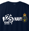 Navy - 125 Years For Our Nation Limited-Edition T-shirt - Navy Blue
