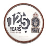 Navy - 125 Years For Our Nation Silver-plated Limited-Edition Medallion