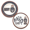  Navy - 125 Years For Our Nation Silver-plated Limited-Edition Medallion
