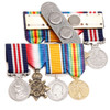  WW1 Trio + Military Medal Replica Set