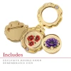  Forever Collection Remembrance Coin Locket Brooch