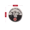  In Service We Trust Lapel Pin