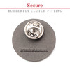  In Service We Trust Lapel Pin