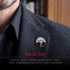  In Service We Trust Lapel Pin