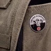  In Service We Trust Lapel Pin