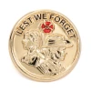  Lest We Forget Lapel Pin