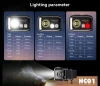  HC01 Tactical BK 1000 Lm Headlamp