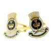HMAS Ballarat Cuff links HMAS Ballarat 20mm full colour enamel cuff links. Order now from the military specialists. These beautiful gold plated cuff links are the perfect accessory for work or functions.