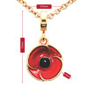  Poppy Recollections Pendant
