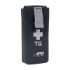  Tasmanian Tiger Tourniquet Pouch II Black Closed pouch with quick-release system to hold a CAT tourniquet or similar. Quick access in action with Velcro fastener; Tourniquet inside secured with elastic loop; MOLLE system;Measurements: 12 x 7