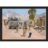 Operation Slipper Full Size Framed Canvas Print The exceptional Operation Slipper Full Size Canvas Print, order now from the military specialists. Renowned Australian military artist, Barry Spicer, has captured the essence of this Afghanistan villa