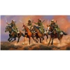  The Charge Canvas Print 60 x 120 Pictured are just one section of two regiments of Australian Light Horse that on the 31st of October 1917, braved shell and machine-gun fire to gallop over 3 miles of open plain, and with bayonets dra