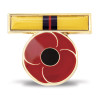  Iraq Ribbon Poppy Lapel Pin This special enamel-filled 25mm Iraq ribbon badge available from the military specialists gives us the opportunity to remember and honour the service and sacrifice of Australian service men and women