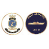  HMAS Adelaide Medallion The HMAS Adelaide medallion. Order now from the military specialists. This spectacular 48mm full-colour enamel medallion with the ships crest on the front and ships profile on the reverse, will start