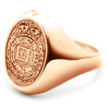  RAE 9ct Rose Gold Ring Order the stunning Royal Australian Engineers (RAE) Solid 9ct Rose Gold Ring today from the military specialists. Our quality rings are custom-made to order - please choose carefully as changes to or