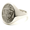  ADFA 18ct White Gold Ring A Stunning Australian Defence Force Academy (ADFA) Solid 9ct White Gold Ring order today from the military specialists. Our quality rings are custom-made to order - please choose carefully as changes to