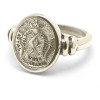  RMC 18ct White Gold Ring B Stunning Royal Military College Corps of Staff Cadets (RMC) Solid 18ct White Gold Ring order today from the military specialists. Our quality rings are custom-made to order - please choose carefully a