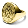  RMC 18ct Yellow Gold Ring A Stunning Royal Military College Corps of Staff Cadets (RMC) Solid 18ct Yellow Gold Ring order today from the military specialists. Our quality rings are custom-made to order - please choose carefully