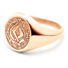  RMC 18ct Rose Gold Ring B Stunning Royal Military College Corps of Staff Cadets (RMC) Solid 18ct Rose Gold Ring order today from the military specialists. Our quality rings are custom-made to order - please choose carefully as