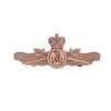  Engineering Officer Brass Badge Large Order the Engineering Officer Brass Badge today from the military specialists. Available in a large size, this badge is perfectly sized and features two butterfly clutch pins to make it ready for wear