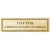 A Proud History Of Service Sticker A Proud History Of Service Sticker order now from the military specialists. Ever popular with young people these stickers are ideal to help engage. Lasting quality measuring 200mm x 60mm. Available in