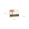  Navy Veteran Flag Badge