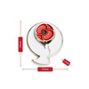  Poppy Peace Dove Badge