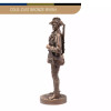 Naked Army Australian Lighthorse Trooper, 1915 - Cold-Cast Bronze Figurine