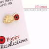 Army Poppy Lapel Pin