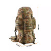  Caribee Platoon 70L Tactical Rucksack Auscam