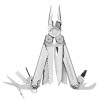  Leatherman Wave Plus Multi-Tool An international best-seller, the Wave Plus has all the essential tools of the original with the addition of replaceable, durable wire cutters. All 18 tools can be opened and locked with one hand to q