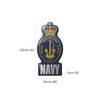 Navy Crest Magnet EIIR