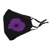  Face mask - Purple Poppy