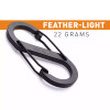  TAS - Figure 8 Carabiner 88x44x5mm Black
