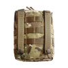  TAS 3374 Large Pouch - Multicam Heavy duty 900D 2 coats PU fabricHeavy duty webbing and bucklesMesh eyelet drainage holesMOLLE attachmentsReverse #10 SBS zipFits S.A. 2L drink bottle Dimensions: 23 x 17 x 9cmWeight: 180g