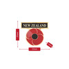 New Zealand Bar Poppy Badge