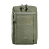  Tasmanian Tiger TAC Pouch 7.1-Olive Accessory pouch with a large opening and the MOLLE reverse system. The inside features MOLLE hook-and-loop, a mesh pocket and elastic loops. FEATURES: New smart design Extra wide zipped opening Zip co