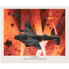 Lancaster Bomber Limited Edition Print by Drew Harrison 600 x 450 Limited to 250 copies, this superb reproduction of Drew Harrison's Into the Cauldron is a stirring piece depicting the service of Avro Lancaster Bomber AG-G as part of the co-ordinated Bomber Command