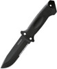  Gerber LMF II Infantry Knife-Black Field tested with American troops, this 10 inch survival knife was engineered in partnership with our country's bravest. This MOLLE compatible knife is rugged and versatile, with a partially serrated