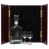 RAADC Decanter & Glasses in Display Case This (RAADC) Decanter in Display Case with Glasses, is the perfect gift, order it now from Military Shop. the beautiful two door timber finish display case with Army crest handles measures 320mm wide