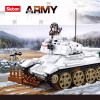 Army Battle Of Budapest - T-34/35 Medium Heavy Tank 518 Pcs