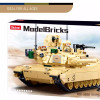  Model Bricks Mb M1a2 V2 Abrams Main Battle Tank 781 Pcs