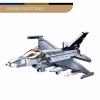 Model Bricks F-16c Falcon Fighter 521 Pcs