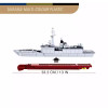 Model Bricks Frigate 054A Scale 1:450 457 Pcs