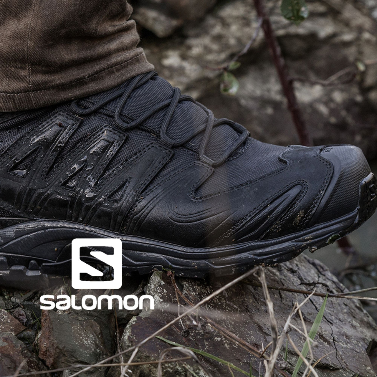 Salomon XA Forces Mid GTX -Black Military Forces Boots Navy Shop