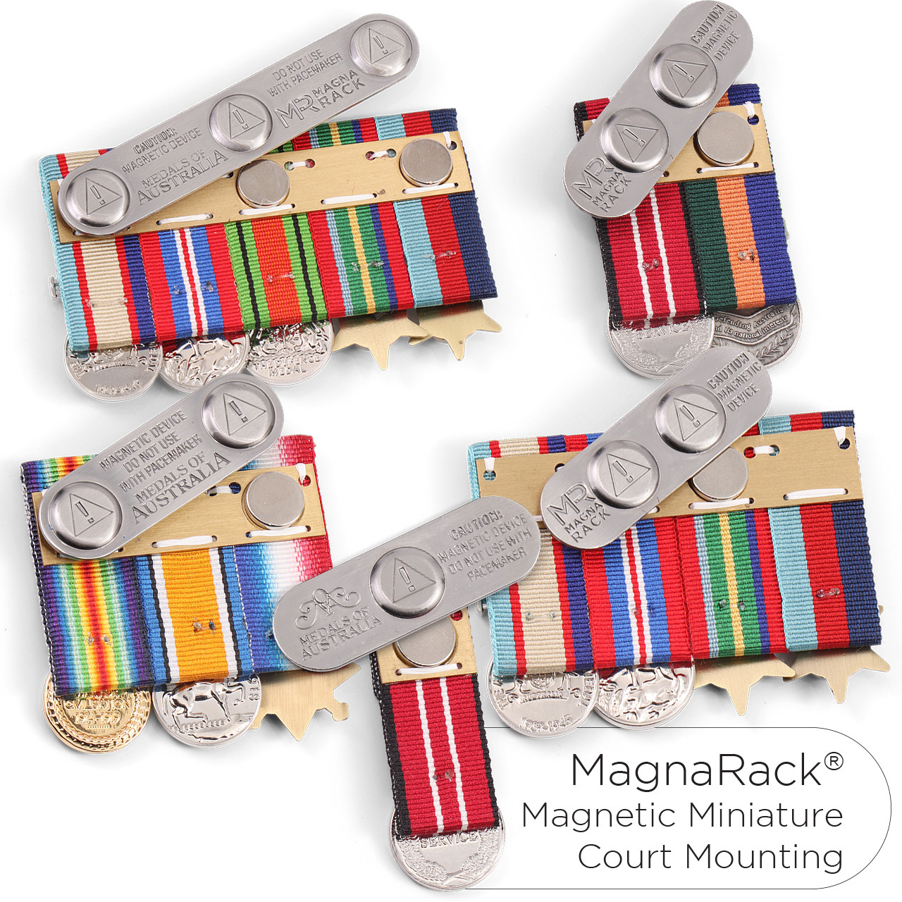National Medal - Full Size/Miniature, Ribbon Bar, Medal Frame, Magnetic ...